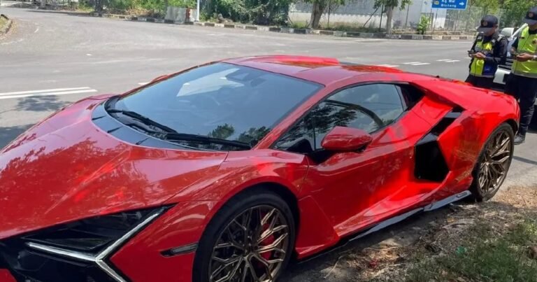 Lamborghini RM2.3 Juta Ditarik Balik di Perlis kerana Cukai Jalan Tamat Tempoh