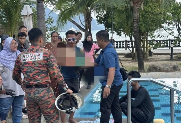 Kanak-Kanak 5 Tahun Lemas di Kolam Renang Hotel di Langkawi