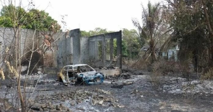 Polis Tahan Wanita Didakwa Bakar Sampah Punca Kebakaran Semak