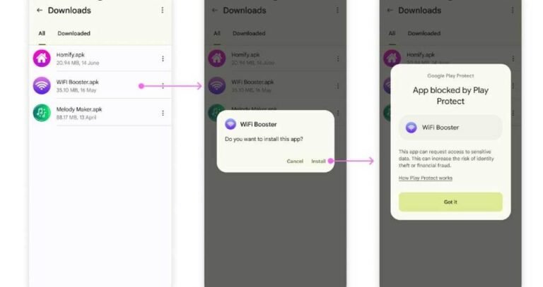 Google Perkenal Ciri Play Protect Baharu untuk Tangani Penipuan