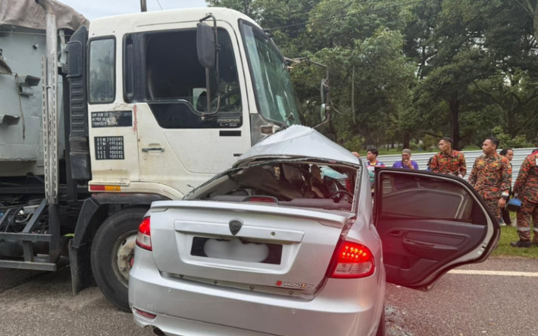 Peniaga Maut Dalam Kemalangan Jalan Raya Di Jasin
