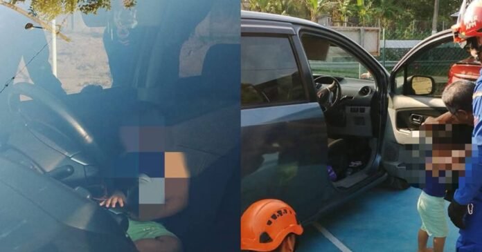 Kanak-Kanak 2 Tahun Diselamatkan Dari Kereta Terperangkap Kanak-Kanak 2 Tahun Diselamatkan Dari Kereta Terperangkap