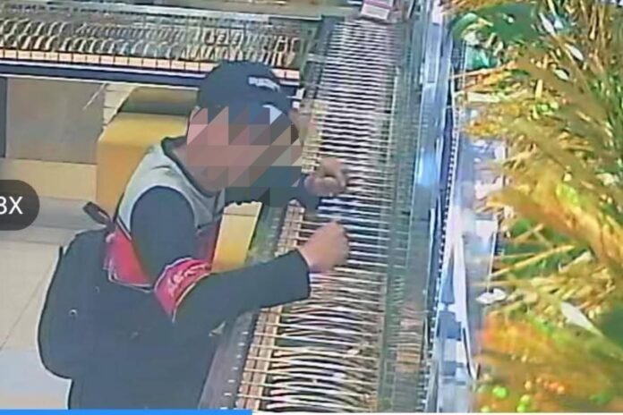 Penjenayah Lari Dengan Barang Kemas Selepas Berpura-Pura Membeli