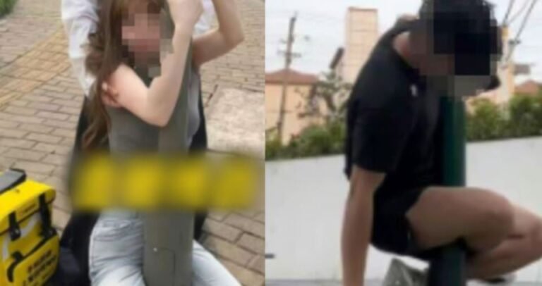 Wanita Warga China Terperangkap Ketika Cuba Cabaran Tular
