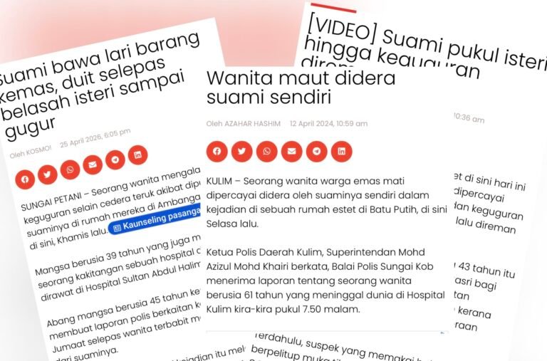 KPWKM Tingkat Usaha Perlindungan Wanita, Tangani Keganasan Rumah Tangga