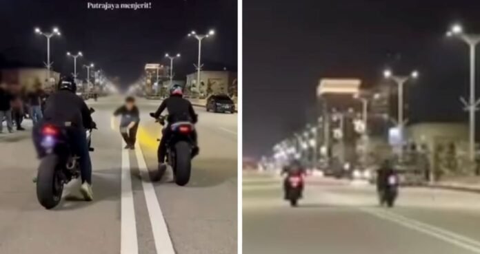 Dua Penunggang Motosikal Berkuasa Tinggi Ditahan Kerana Aksi Berbahaya