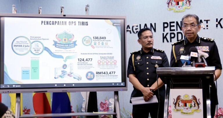 Ops Tiris: KPDN Catat Rampasan RM263 Juta Sejak Mac 2023