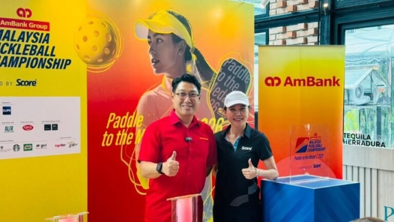 Kejohanan Pickleball Malaysia Dimeriahkan Peserta Antarabangsa