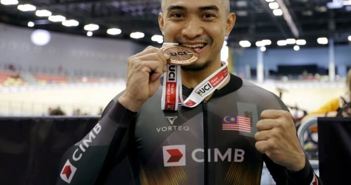 Azizulhasni Awang Raih Pingat Gangsa Walau Berdepan Cabaran