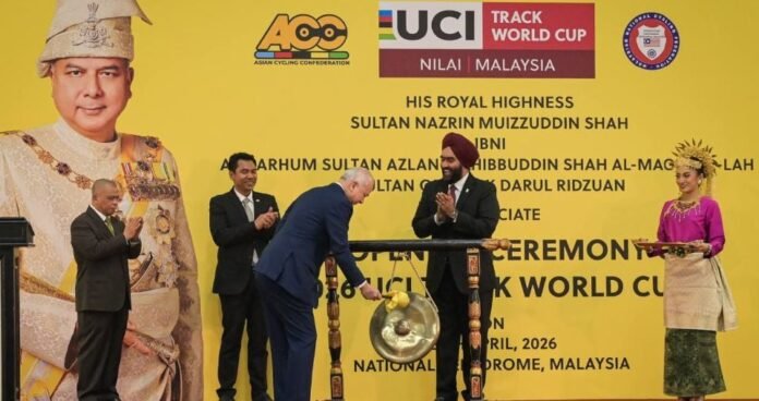 Sultan Nazrin Shah Rasmi Pusingan Akhir Piala Dunia Trek 2026