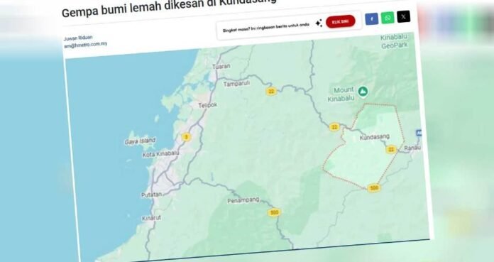 Pemantauan Keselamatan Terkawal di Gunung Kinabalu