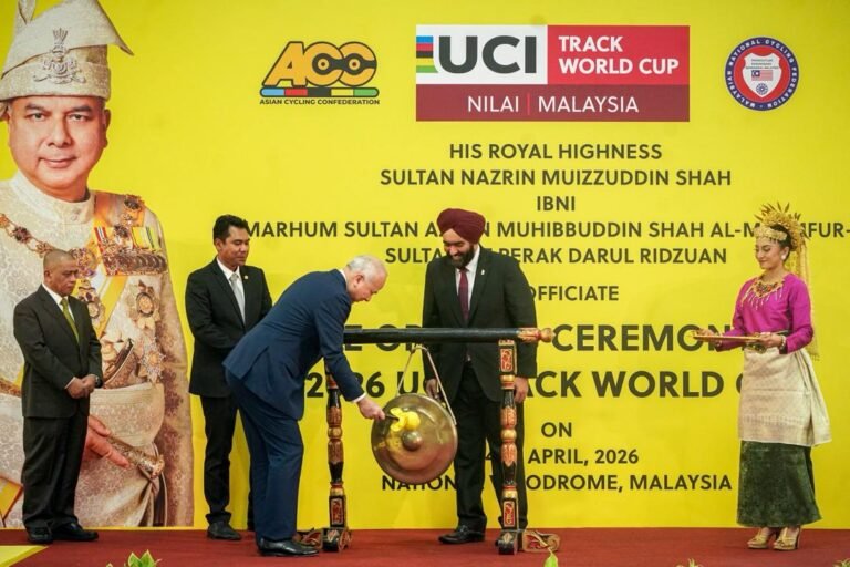 Sultan Nazrin Shah Rasmi Pusingan Akhir Piala Dunia Trek 2026
