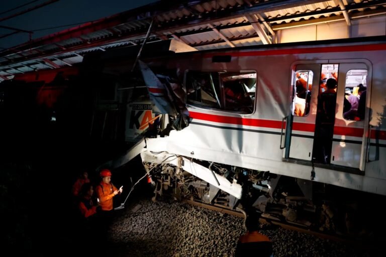Korban Nahas Kereta Api Meningkat Dua Kali Ganda di Jakarta