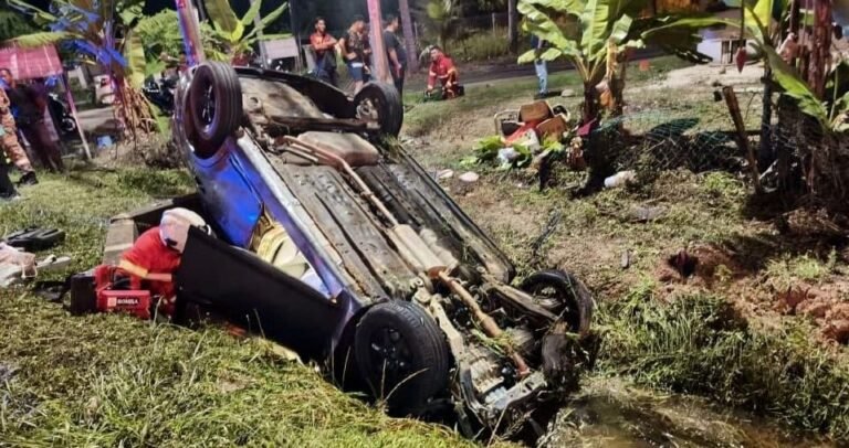 Pasangan Warga Emas Maut Dalam Kemalangan Di Jempol