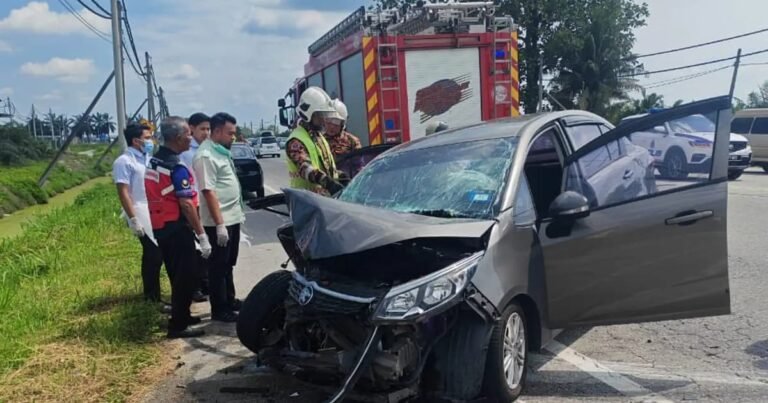 Pasangan Warga Emas Maut Dalam Kemalangan Tragis di Ipoh