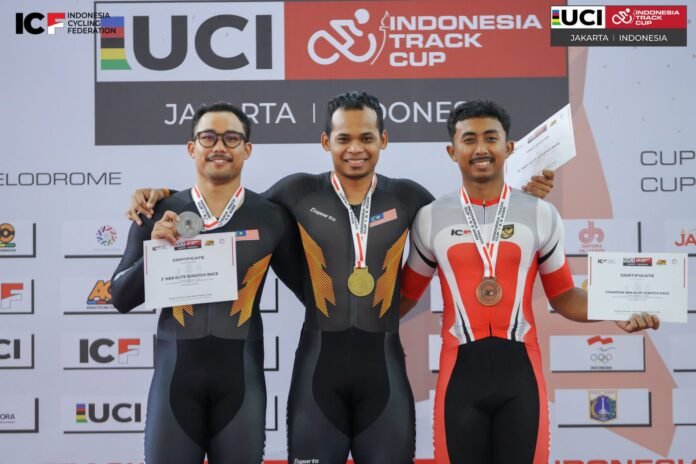 Muhammad Shah Raih Emas Keirin di Piala Trek Indonesia