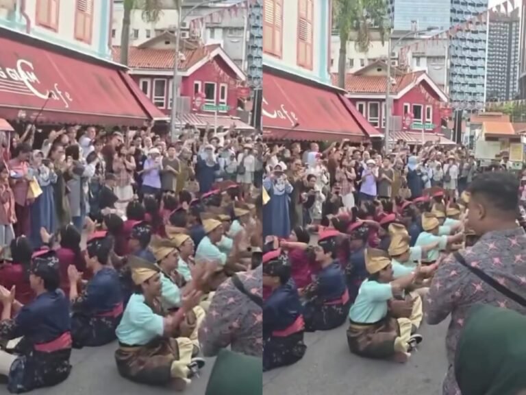 Dikir Barat Curi Tumpuan Pelancong di Singapura