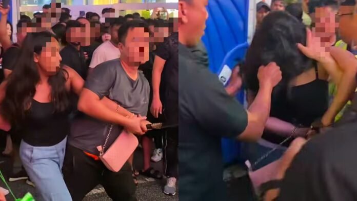 Wanita Bawa Pisau di Rain Rave Dihantar ke Hospital Bahagia