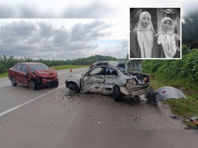 Nahas Jalan Raya: Ibu dan Anak Maut, Bapa Parah di Kota Tinggi
