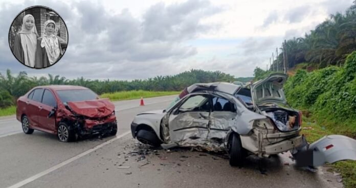 Dua Beranak Maut Dalam Kemalangan Di Jalan Johor Bahru-Mersing