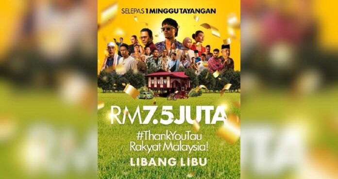 Filem Libang Libu Raih RM7.5 Juta Dalam Seminggu Filem Libang Libu Raih RM7.5 Juta Dalam Seminggu