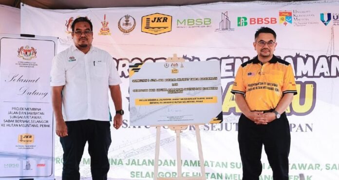 Projek Jambatan Sungai Air Tawar Cipta Sejarah 1 Juta Jam Tanpa Kemalangan