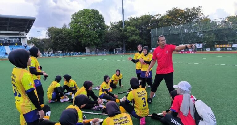 Pasukan Wanita Terengganu Tewas Kepada MU dalam Liga Hoki Wanita